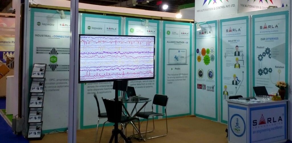 Sarla Tech's Automation Expo Stand