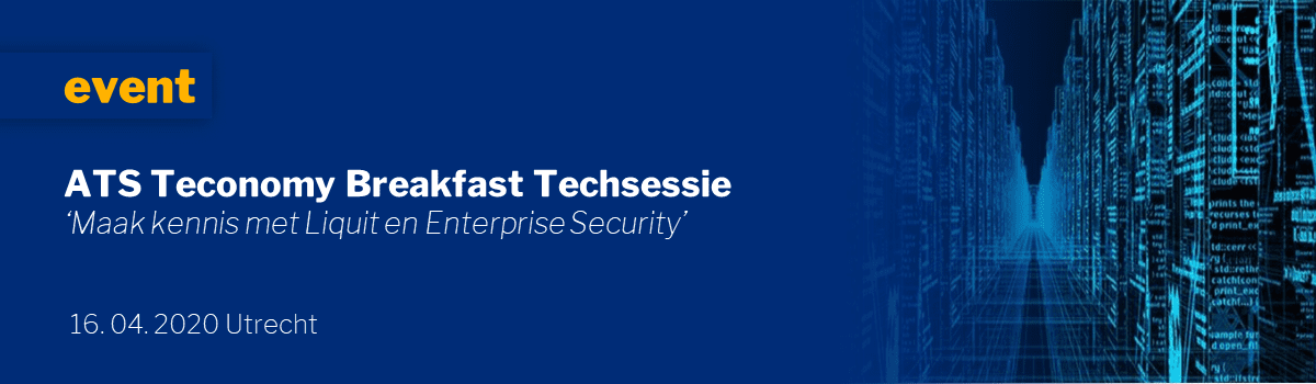 ATS Teconomy – Breakfast Techsessie – 16.04.20