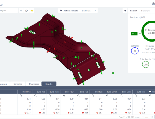 La Solución de Calidad Dimensional proporciona la Integración de la Cadena de Suministro y mejora la Visualización 3D