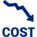 reduced cost icon
