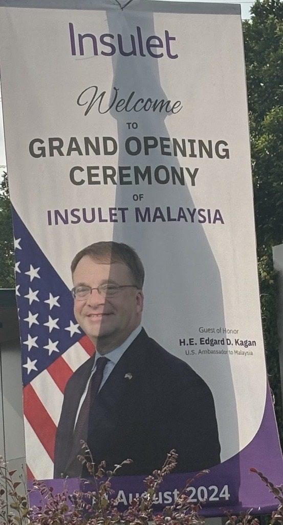 Grand opening ceremony of Insulet Malaysia 2 Grand opening ceremony of Insulet Malaysia 2