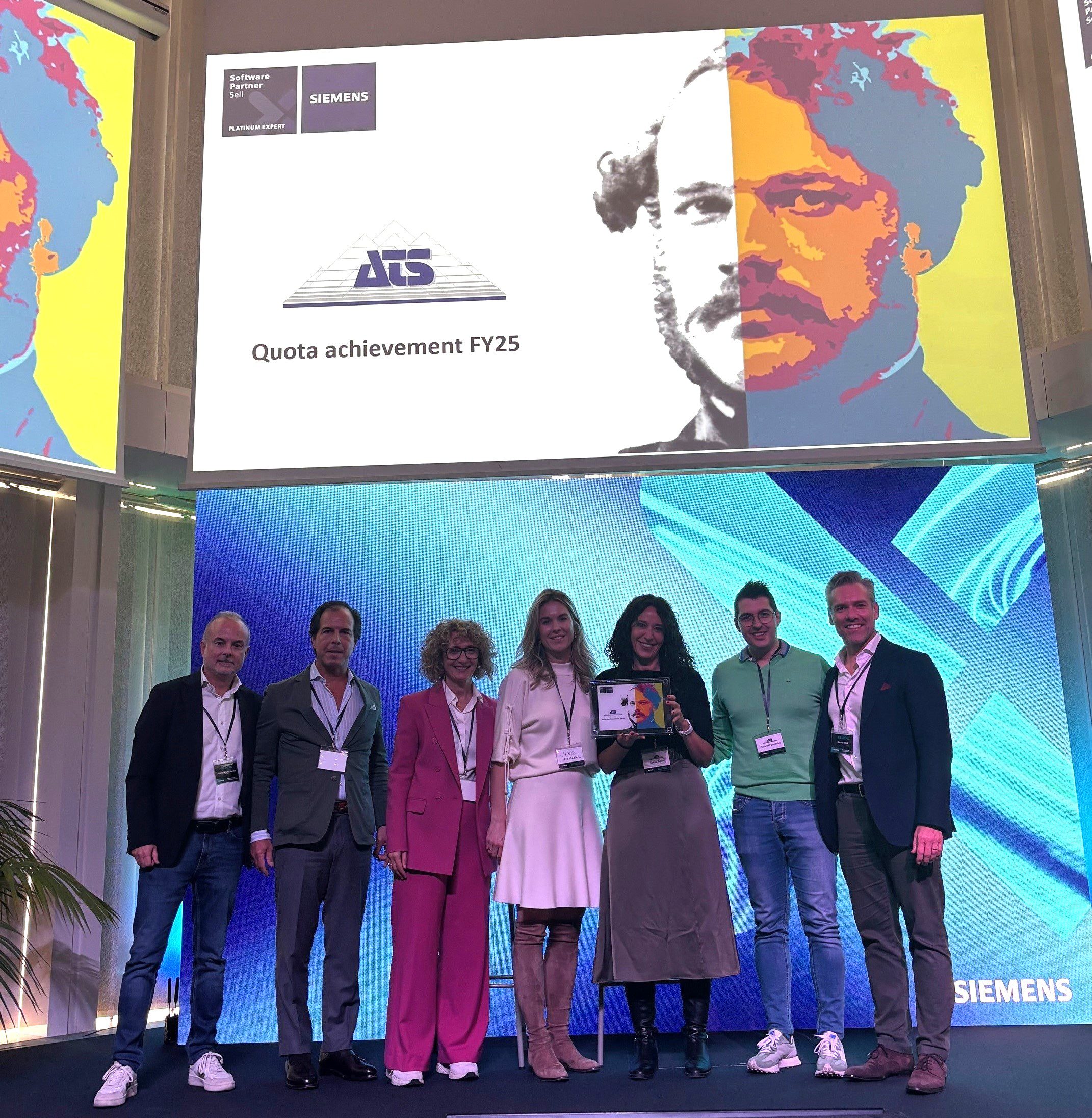 ATS Global - Platinum Partner 2025 - Siemens Digital Industries Software